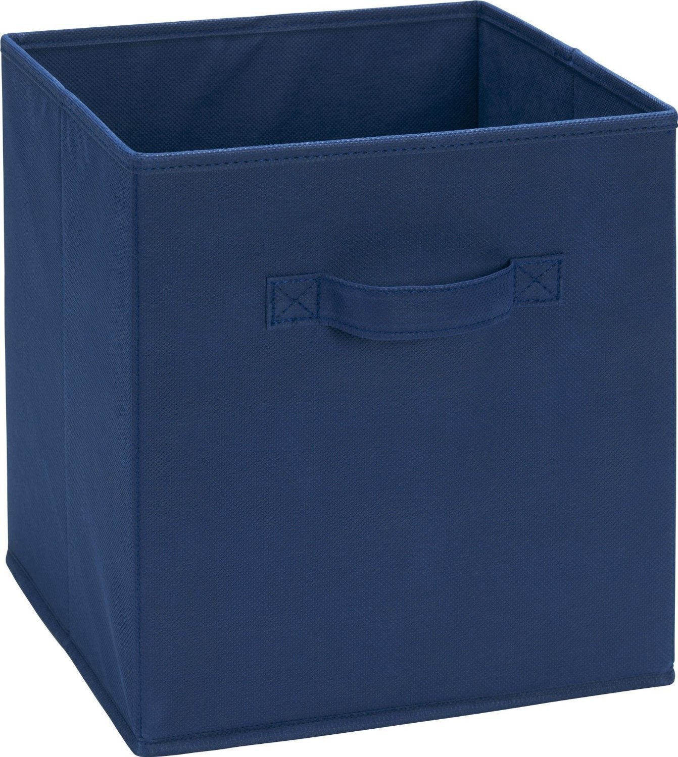 Solid Color Lid Storage Box Wardrobe Storage Box Fabric Toy Storage Box Drawer Box Sundries Basket 27 27 28