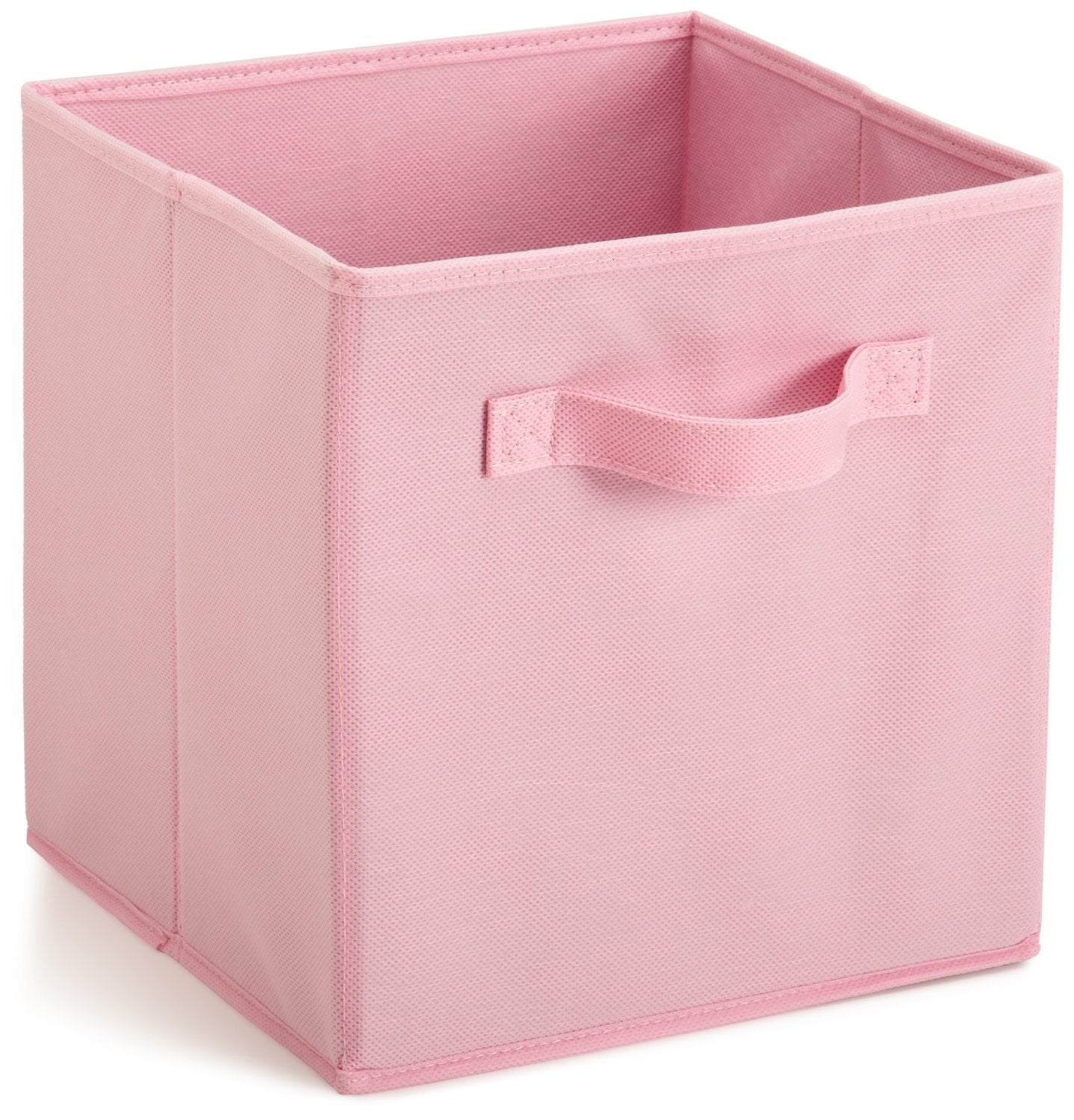 Solid Color Lid Storage Box Wardrobe Storage Box Fabric Toy Storage Box Drawer Box Sundries Basket 27 27 28
