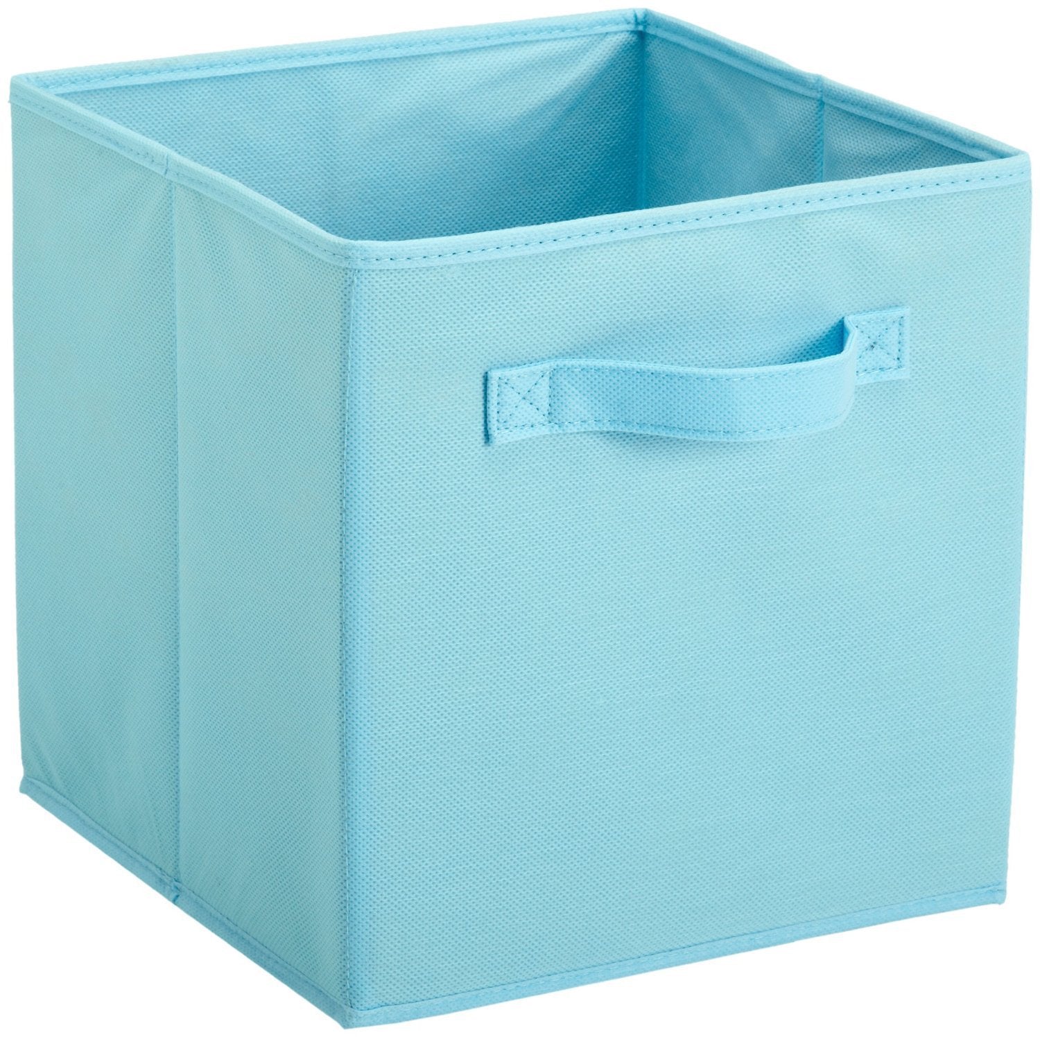 Solid Color Lid Storage Box Wardrobe Storage Box Fabric Toy Storage Box Drawer Box Sundries Basket 27 27 28
