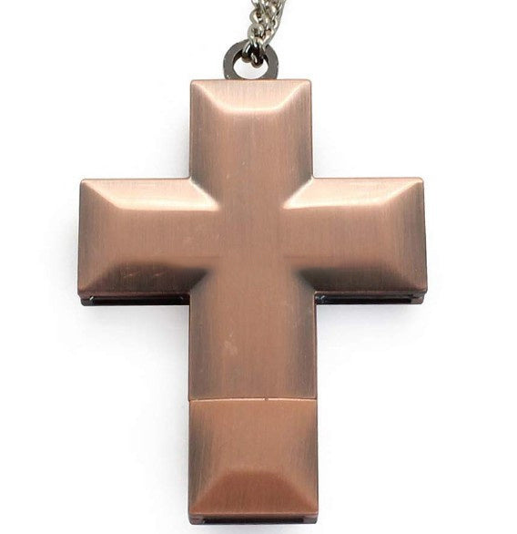 32GB Metal Cross USB Flash Drive – Durable & High-Speed Storage