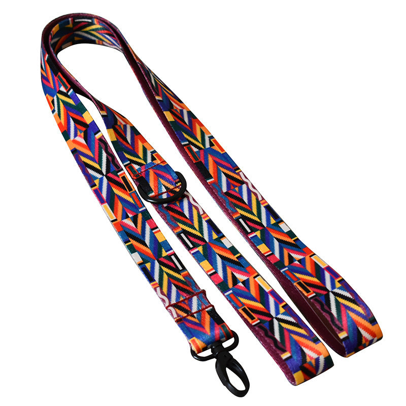 Ethnic Style Pet Supplies Printed Dog Collar