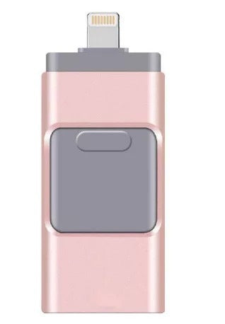 3-in-1 OTG USB Flash Drive – Compatible with Apple, Android & Computers