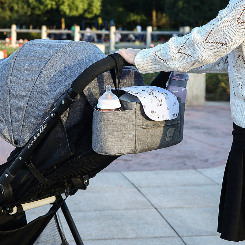 CartoTote Large Capacity Stroller Hanging Bag – Universal Cartoon Organizer for Moms