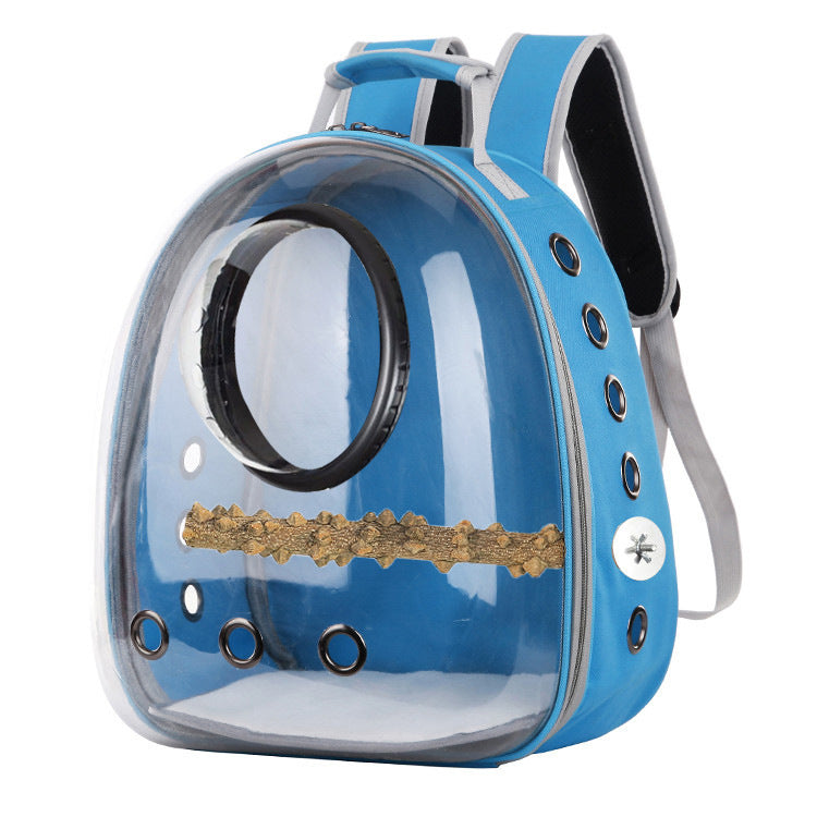 Portable Multifunctional Pet Travel Bag for Starlings and Parrots