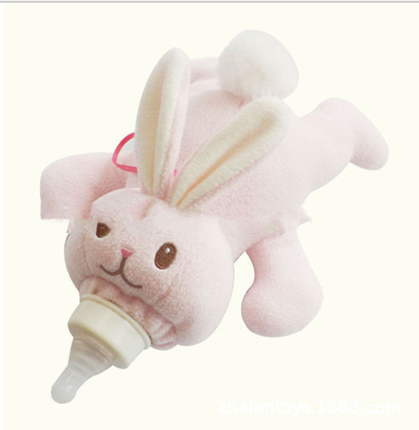Plush Duck Milk Bottle Cover – Insulated Feeding Cover for Babies
