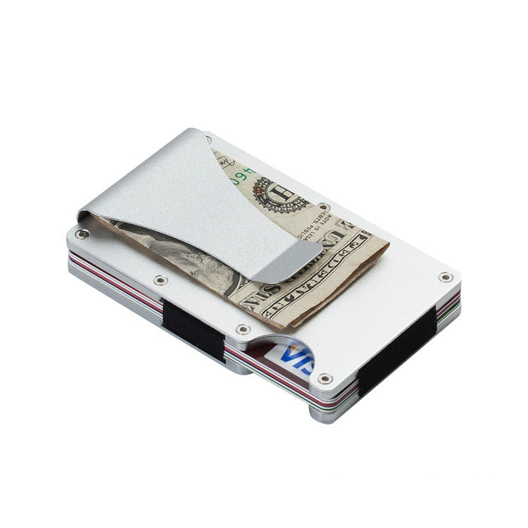 Men's Slim RFID Blocking Money Clip Wallet – Minimalist Credit Card & ID Holder