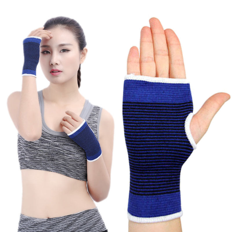 Polyester-Cotton Knitted Wrist Protector, Palm Protector, Sports Health Care and Warm Protector
