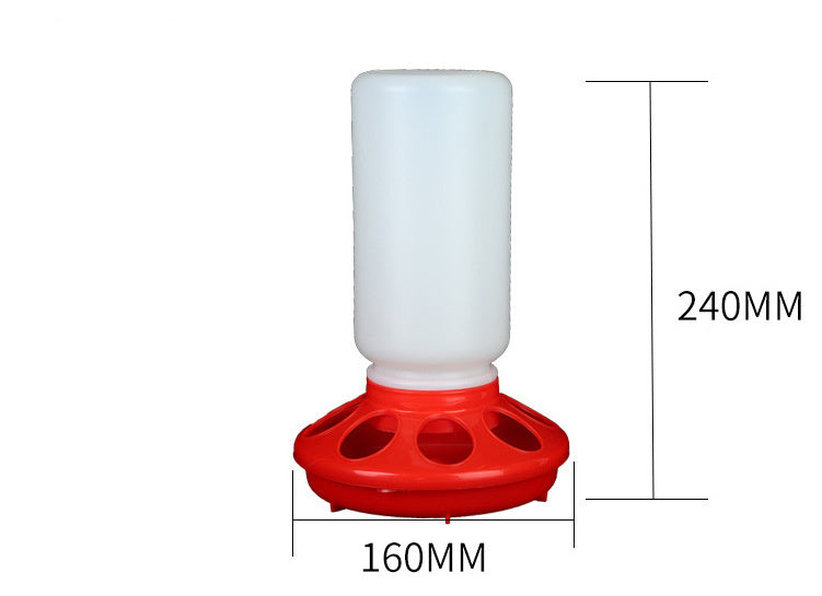 Pigeon Water Bottle Feeder – Automatic Bird Drinking Dispenser
