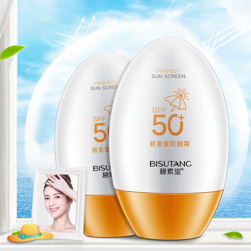 Cream Sunscreen SPF50 Moisturizing Non Greasy Face And Body