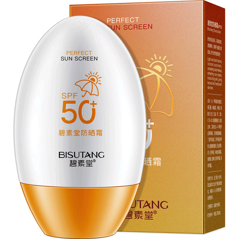 Cream Sunscreen SPF50 Moisturizing Non Greasy Face And Body