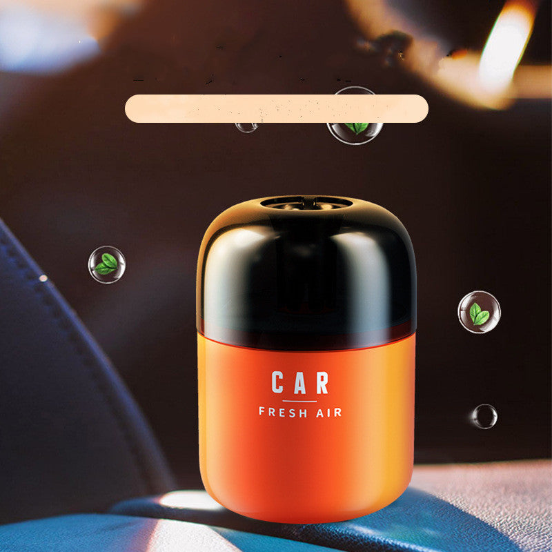 Solid Balm Aromatherapy Perfume with Wooden Cover for Cars