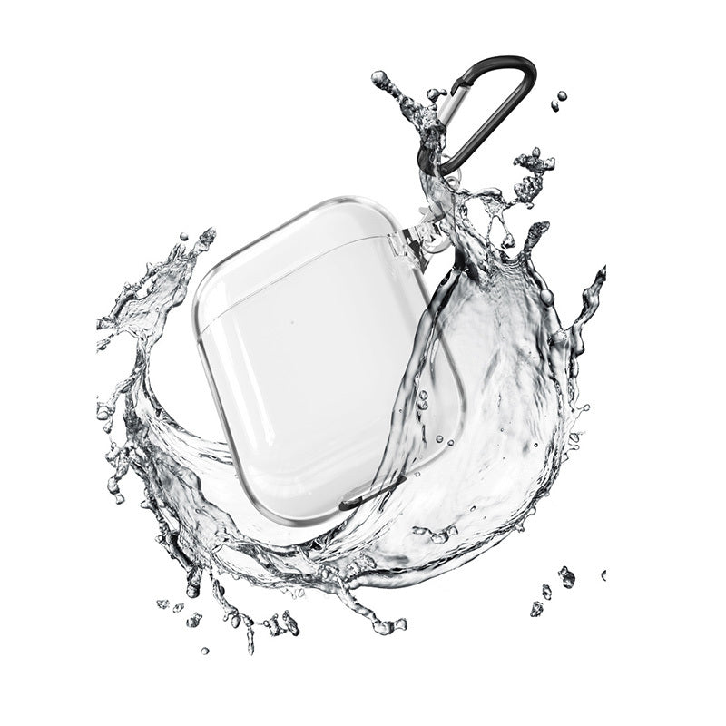 Bluetooth Waterproof Striped Earphone Case