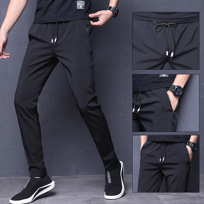 Men’s Thin Trendy Casual Style Sports Pants