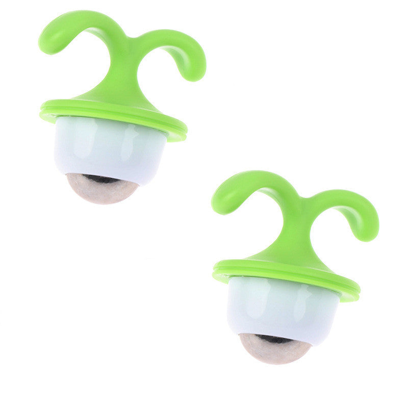 Flower Pot Massager Flower Seedling Potted Ball Massager Cervical Spine Massager Neck and Waist