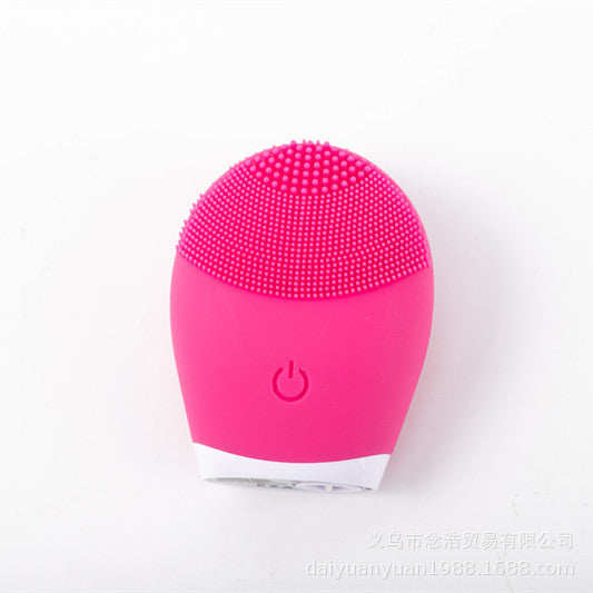 Silicone Ultrasonic Facial Cleanser For Deep Cleaning