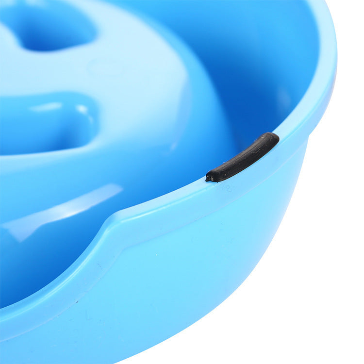 Choose Multiple Colors Anti-choking Pet Slow Food Bowl Anti-obesity Helps Healthy Slow Food