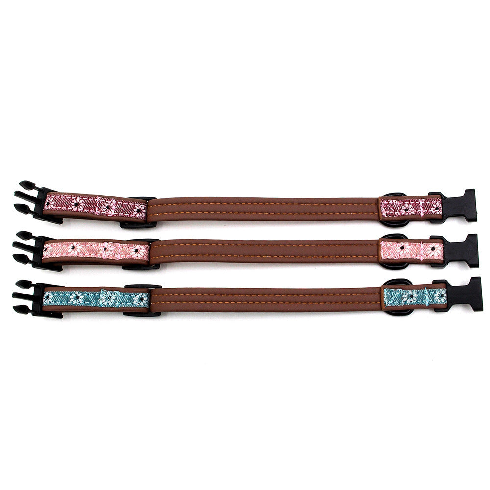Dog Collar Plastic Buckle Dog Pet Supplies