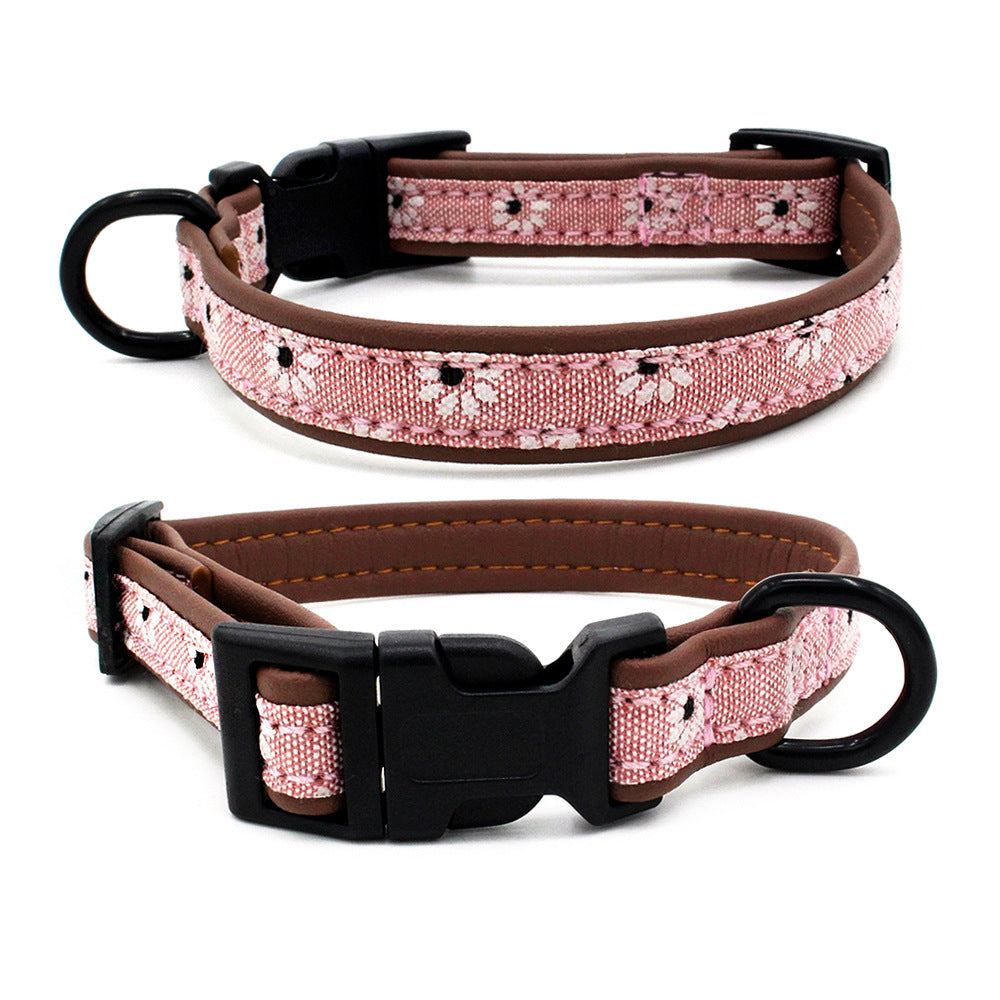 Dog Collar Plastic Buckle Dog Pet Supplies