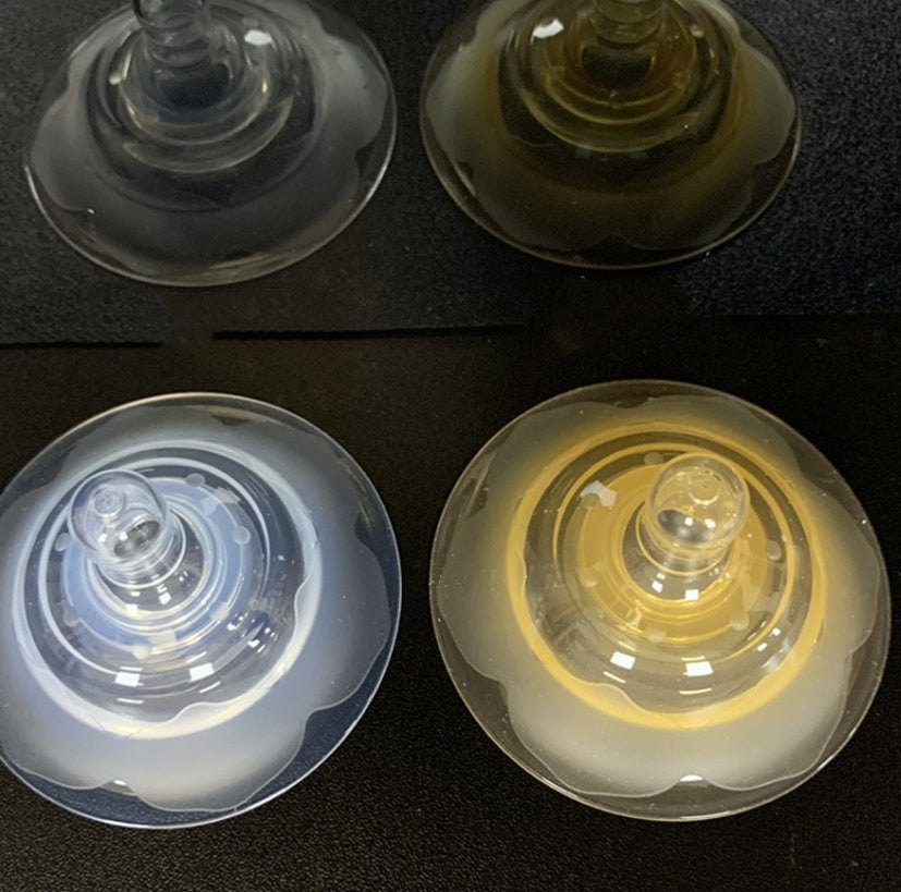 Silicone Nipple Protector – Transparent Nano Ten-Hole Breastfeeding Shield