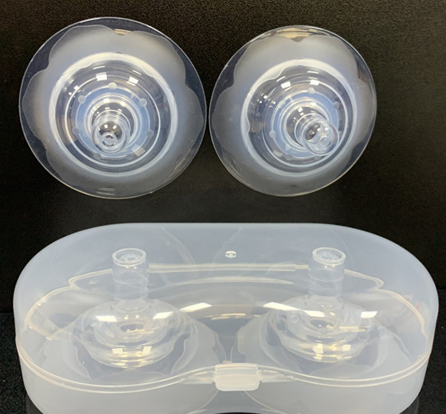 Silicone Nipple Protector – Transparent Nano Ten-Hole Breastfeeding Shield