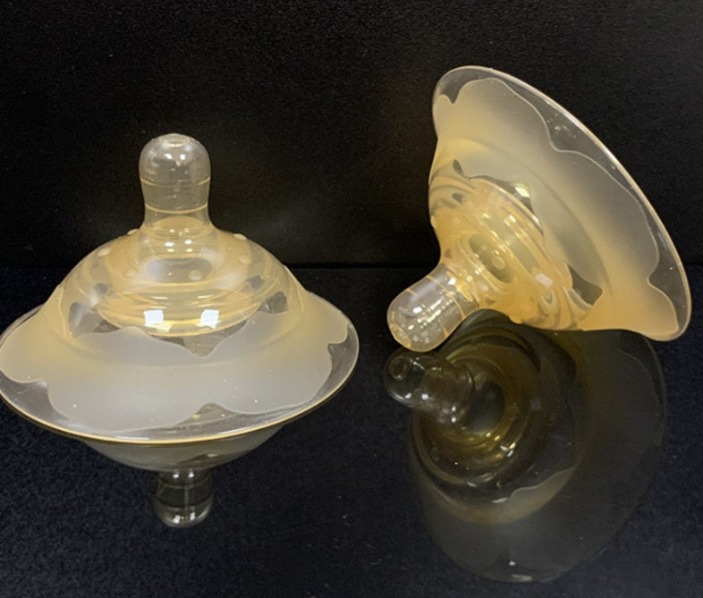 Silicone Nipple Protector – Transparent Nano Ten-Hole Breastfeeding Shield
