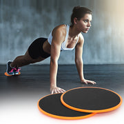 1 Pair Abdominal Core Training Exercise Glide Plates – Fitness Sliding Discs for Full Body Workouts