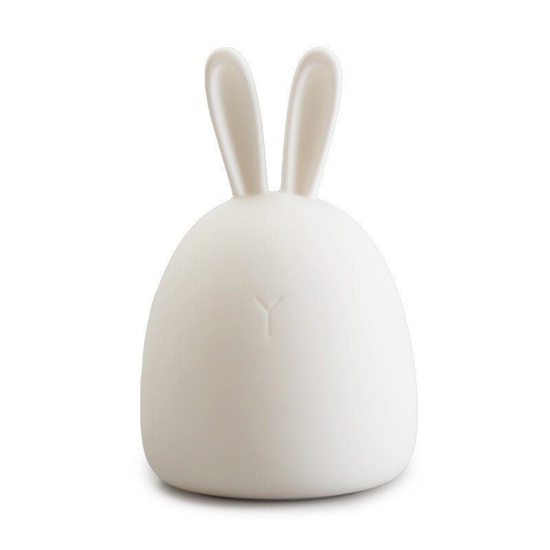 Silicone Rabbit Lamp With Touch Switch Low Voltage Safe