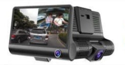 360° Panoramic Car Dash Cam – 3-Lens Full HD Reversing Camera Recorder