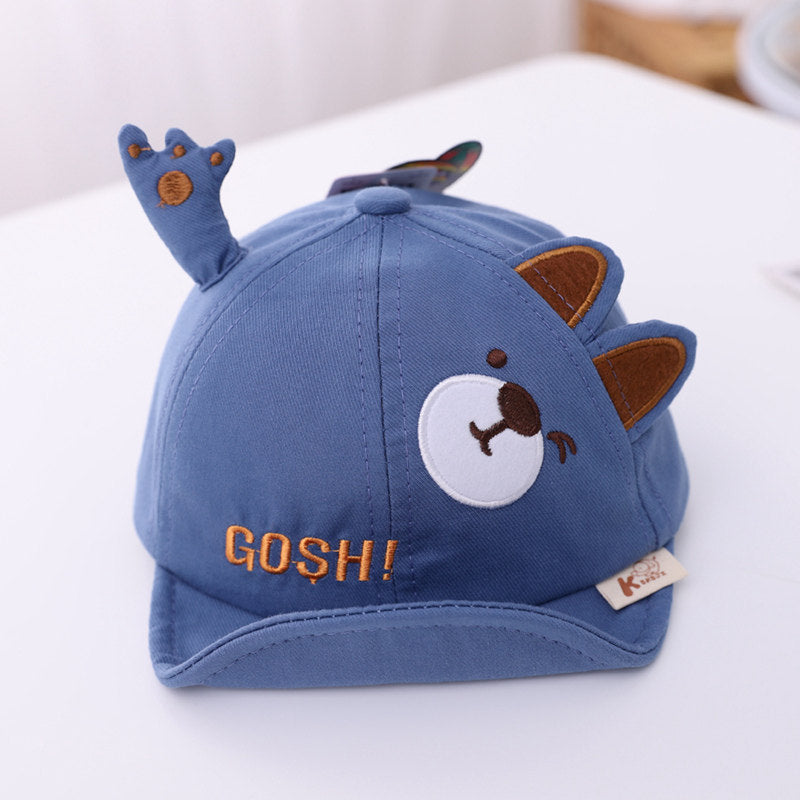 Spring Baby Hat Lovely Cartoon Kids Girl Boy Basket Cap Summer Infant Sunhat