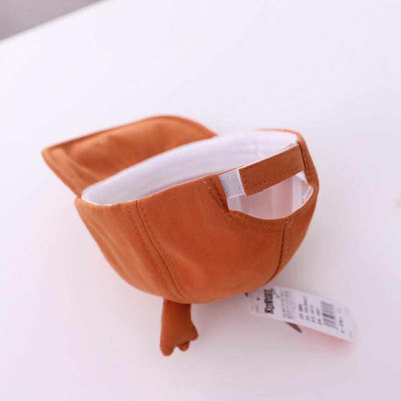 Spring Baby Hat Lovely Cartoon Kids Girl Boy Basket Cap Summer Infant Sunhat