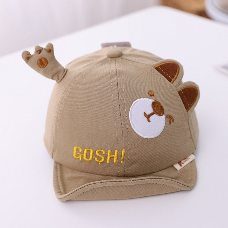 Spring Baby Hat Lovely Cartoon Kids Girl Boy Basket Cap Summer Infant Sunhat