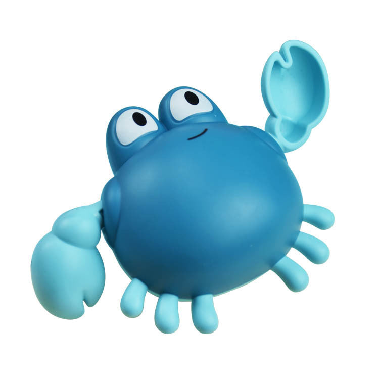 Newest Cartoon Animal Crab Classic Baby Water Toys Infant Turtle Wound-up Chain Clockwork Baby Swimming Bath Toy