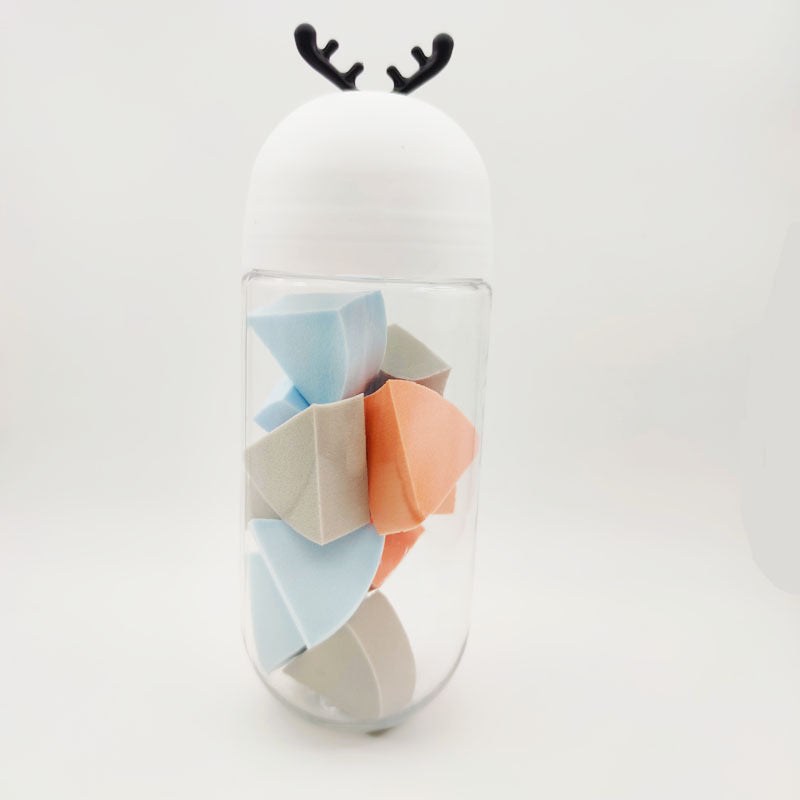 Cute Antler Air Cushion Puff – Expanding Beauty Egg Makeup Sponge