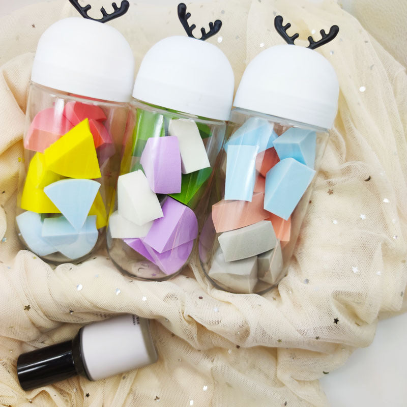 Cute Antler Air Cushion Puff – Expanding Beauty Egg Makeup Sponge