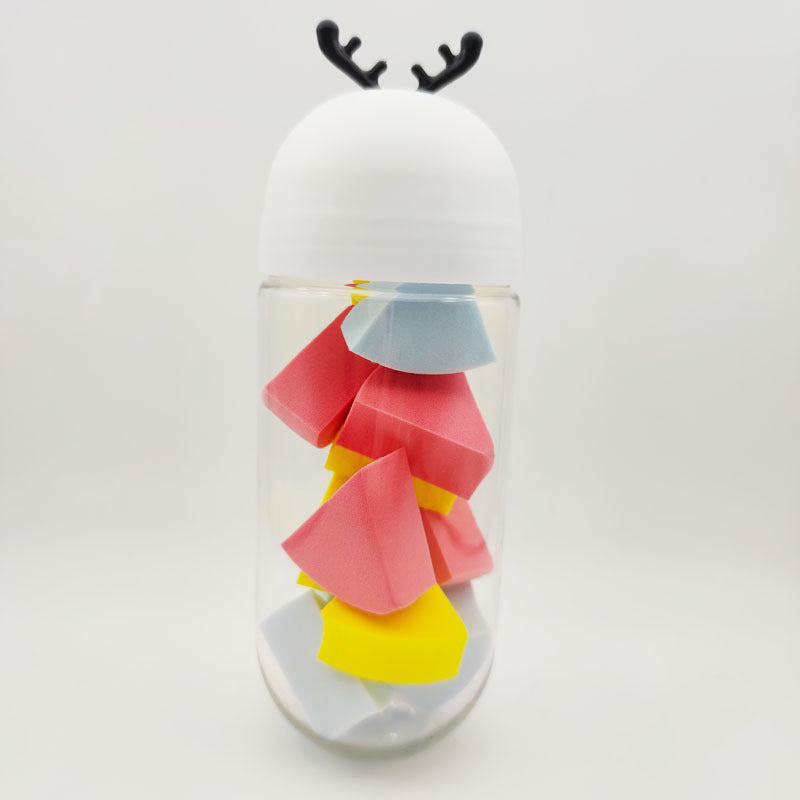 Cute Antler Air Cushion Puff – Expanding Beauty Egg Makeup Sponge