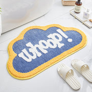 Cloud Bathroom Rug – Soft Door Entrance & Bath Mat