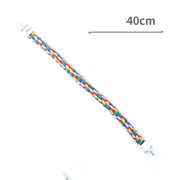 Parrot Standing Pole with Climbing Rope and Ladder – Bird Cage Accessories for Play and Exercise