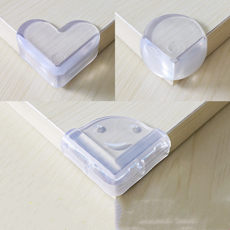 Anti-collision Corner Transparent Package Table Corner Silicone Protective Cover
