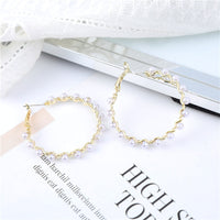 Pearl earrings