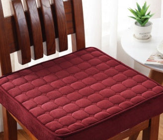 Winter Plush Sponge Heightening Thickening Chair Cushion Student Seat Cushion Car Non-Slip Dining Chair Cushion