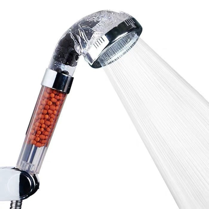 Negative Ion Pressurized Handheld Rain Shower Head – High-Pressure Nozzle