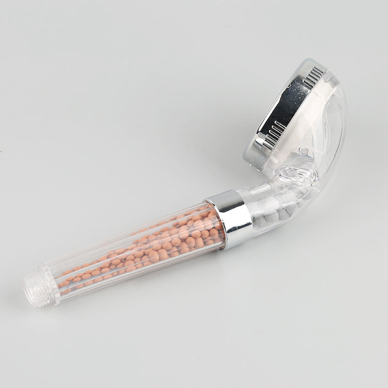 Negative Ion Pressurized Handheld Rain Shower Head – High-Pressure Nozzle