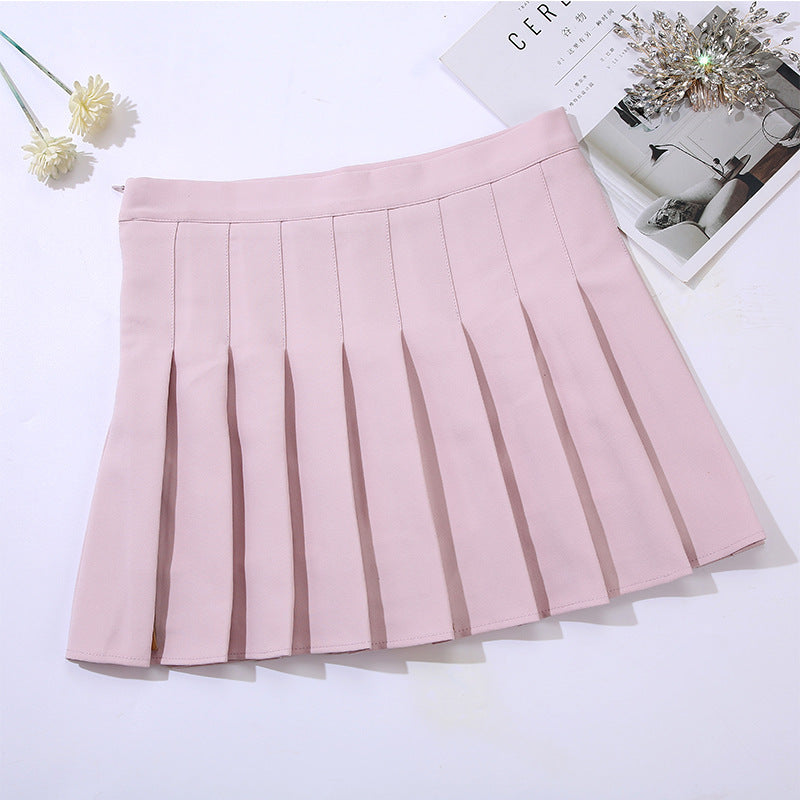 College Pleated Skirt