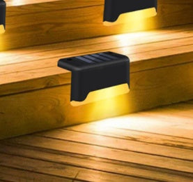 Solar Outdoor Courtyard Lamp Staircase Wall Lamp