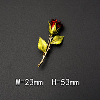 1 rose brooch
