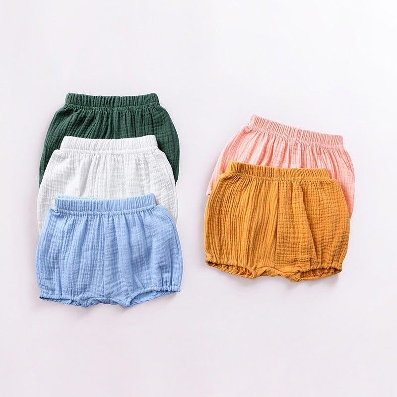 Unisex Soft Cotton PP Shorts for Kids Regular Fit Everyday