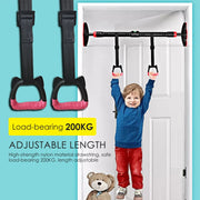 Adjustable Non-Slip Gymnastics Rings – 200KG Capacity for Home, Gym, or Outdoor Training