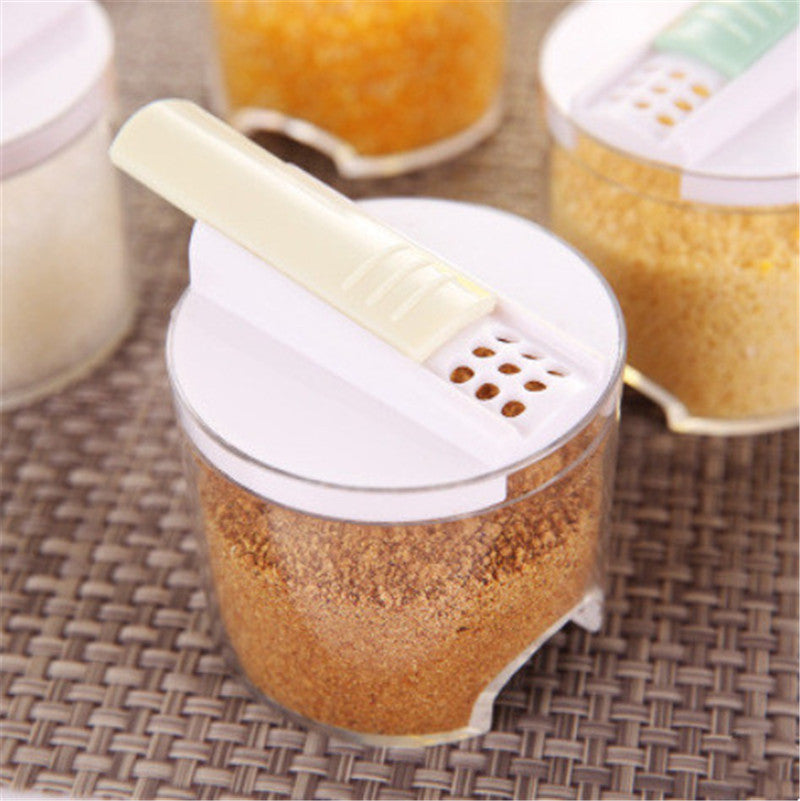 Plastic Sealed Double Lid Seasoning Box – Freshness & Convenience in One