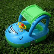 Spot Original Authentic Baby Swimming Ring With Awning Car Boat Swimming Seat Small Wholesale And Retail