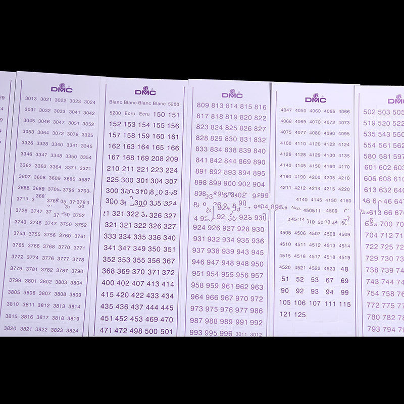 C Number Label Stickers – Diamond Painting Tool Storage Organization